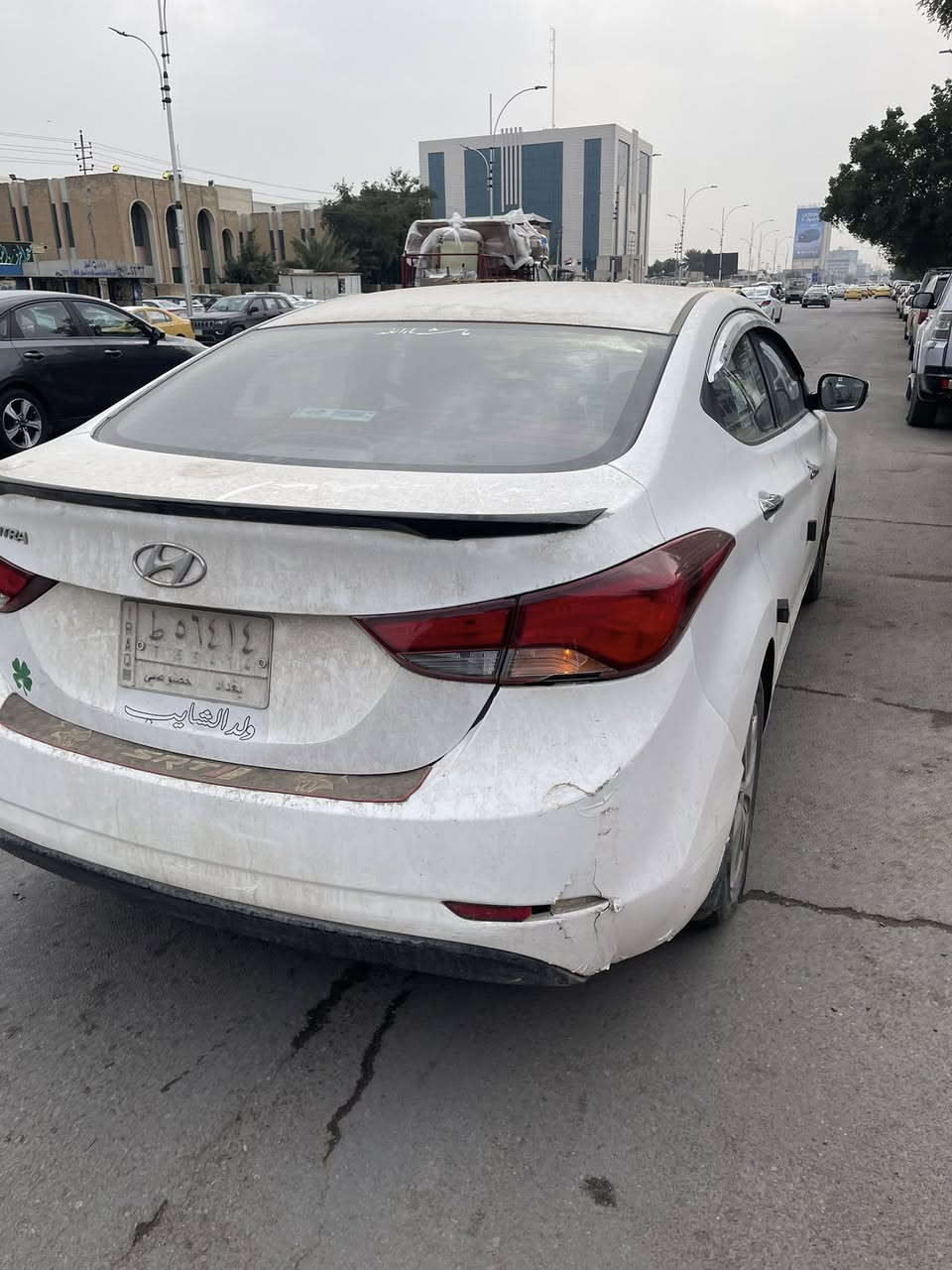 السلام عليكم النترا ٢٠١٥ خليجي بيها تلث قطع صبغ والمحرك كايم رايدها ب ٨٧ مكاني بغداد الكاظمية 
        ***********

ملاحظة السيارة جانت متروكه
