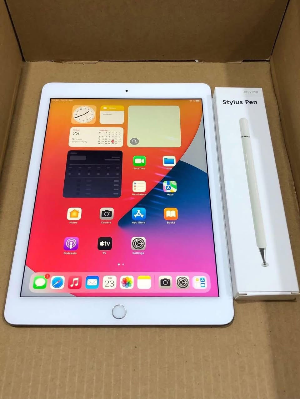 ipad 8 . نسخه شريحه . ذاكره 32
بطاريه 91% . إمريكي . نموذج M
نظافه 100%
ملحقات قلم + كيبل
فحص + طمان
سعر 145 الف مع توصيل
متوفر كميات للحجز ارسل رقمك وعنوانك


**إذا كنت صاحب هذا الإعلان وتريد حذفه لأي سبب، رجاءا أرسل رسالة إلى الدعم الفني**