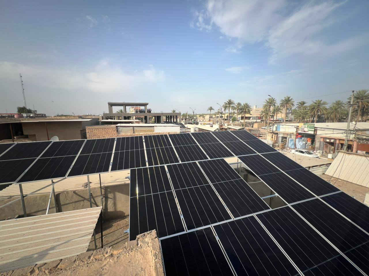 🔴اعمال #شركةسولرماجك مستمرة من شمال عراقنا العزيز وحتى جنوبه !!!!
تم بحمد الله تنصيب منظومة شمسية (40 امبير) ، في #نجف .
تتكون المنظومة من :
✅  20 الواح نوع #لونجي قدرة 620 واط .
✅ 2 بطارية نوع SRNE  #ليثيوم بحجم 16  كيلو واط.
✅ #انفيرتر هايبرد نوع ديا حجم 12 كيلو واط .

لِرؤيا عصرية حديثة واشراقة جديدة مغايرة لواقع البلد تقدم شركتنا خدماتها للطاقة الشمسية حاملة على عاتقها تقديم جميع الحلول المناسبة لحل أزمة الكهرباء .

انتظرونا بقادم الأيام بأعمال أكبر.

للتواصل :
***********
***********
