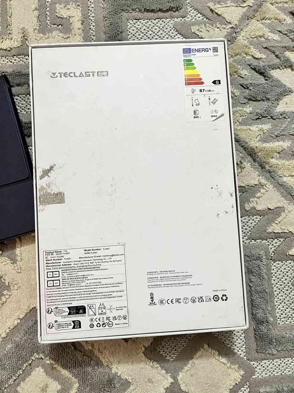 تابلت teclast T70 ذاكرة 256 رام8 حجم 14  العملاق 120 هيرتز بطارية 10000 الجهاز نظافته 100/100 بي خلل اللمس مايشتغل جاي استعمل ماوس ويشتغل طبيعي دون اي مشكلة للبيع او مراوس بتليفون مكاني البلديات شارع المصرف لايوجد توصيل


**إذا كنت صاحب هذا الإعلان وتريد حذفه لأي سبب، رجاءا أرسل رسالة إلى الدعم الفني**