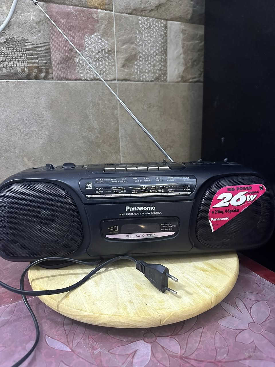 السلام عليكم
مسجل وراديو باناسونيك موديل RX-FS430 السماعات ٢٦ واط شغال ونظيف وكامل للبيع 
بسعر ٣٠ الف


**إذا كنت صاحب هذا الإعلان وتريد حذفه لأي سبب، رجاءا أرسل رسالة إلى الدعم الفني**