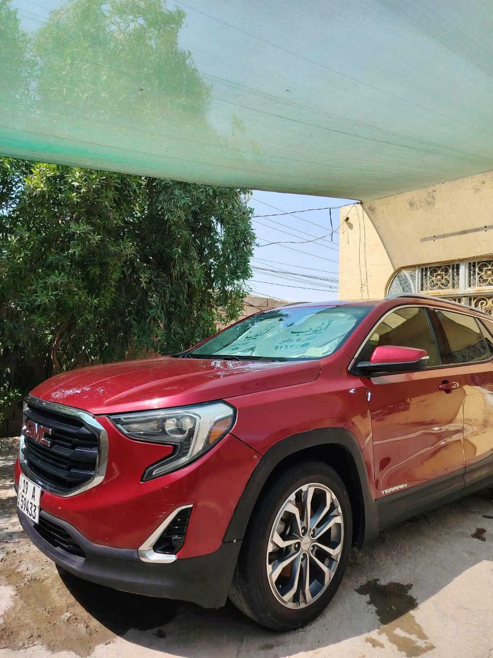 سلام عليكم سياره البيع جمسي تيران امريكي مديل 2018 فول مواصافات حادثها جاملغ المامي ماشيه 117 الف سعر 140وبيها مجال المكان نجف ***********
