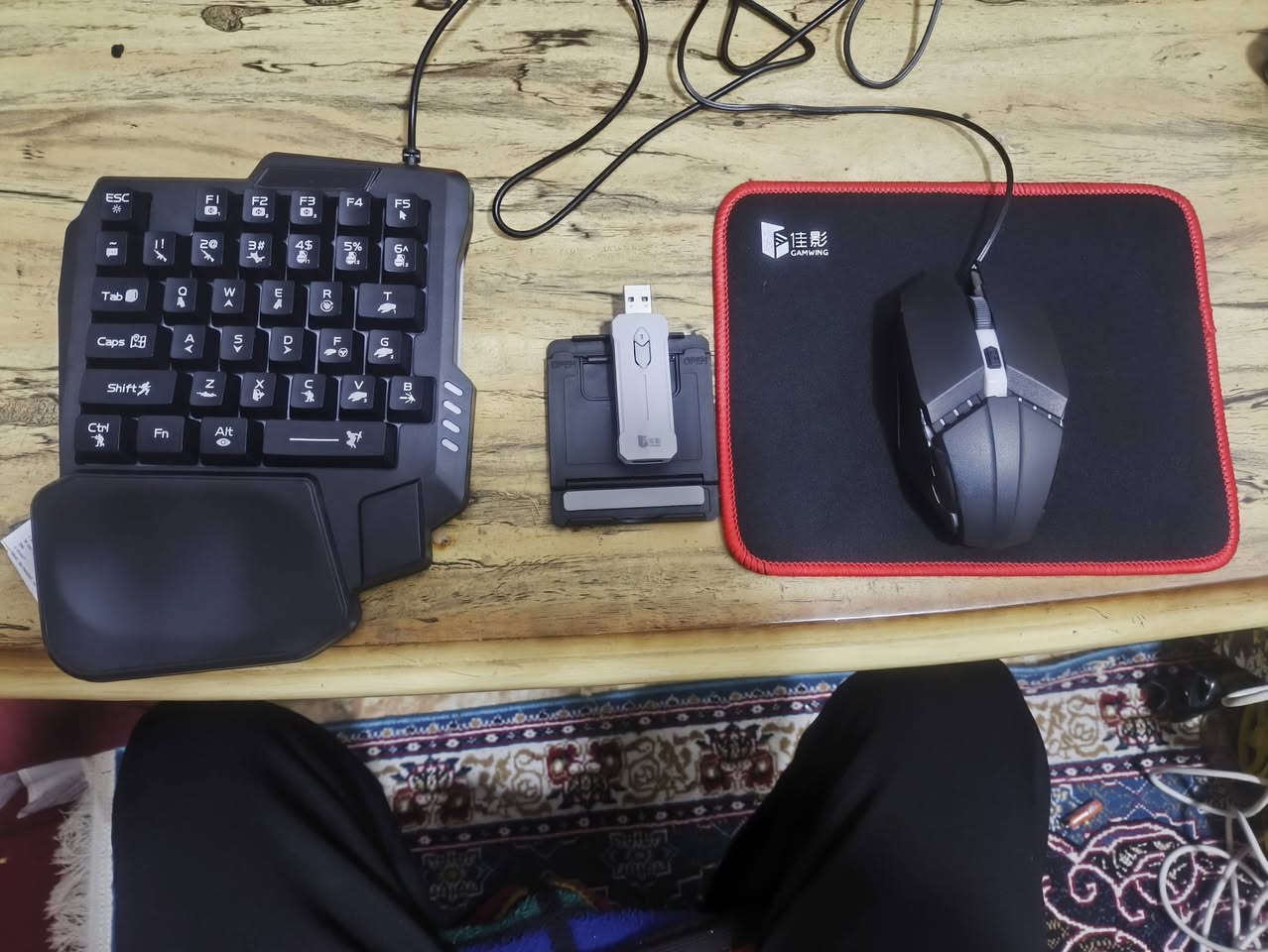 سلام عليكم كيبورد وموس مال كيمنك يربط علة التلفون ويشتغل على جميع التطبيقات او الالعاب مكون من 5قطع جديد بلكارتونة ما مستخدم عنواني كاطون الرحمة رقمي ***********
