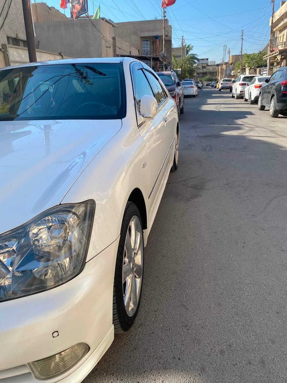 سلام عليكم
كراون شاهينه موديل 2005
رقم بغداد انكليزي 
بسمي مداور ثاني يوم 
سياره بيها جاملغ خلفي كلير بدون حادث فقط بليابان 
سونر موجود محمد غدير
بصمه رصاصي 
تحويرت نجف 
مشط يسره بلاد اشاير يسره 
حداديه جديده امامي خلفي 
تبريد خير من الله 
كهربائيات بحالت الوكاله
تخم تاير جديد 
للبيع وذا عندك مراوس مارسيدس دب
المكان بغداد الدوره ابدشير 
الرقم ***********
