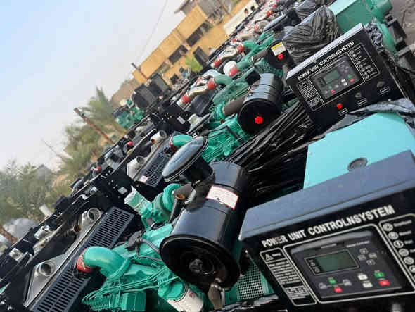 السلام عليكم تم بعون لله وصول وجبه من المولدات الكمنز جديد 250كيفي 24ولف اجبي عالي مكاني بغداد رقمي***********
