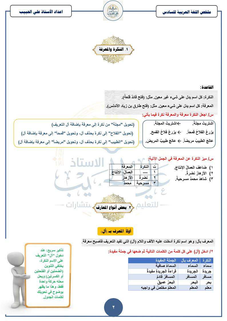 🔥 ملخص ليلة الامتحان لمادة اللغة العربية
للصف السادس الابتدائي 2026 ✨

📚 أهم القواعد والموضوعات الوزارية
📝 شرح مختصر وواضح جداً
⚡ مناسب للمراجعة السريعة قبل الامتحان
📄 الملخص كامل بـ 9 ورقات فقط

إعداد الأستاذ علي الحبيب 🌟

لا تنسون الحفظ والمشاركة حتى يستفاد الجميع ❤️

#السادس_الابتدائي
#اللغة_العربية
#وزاريات
#ملخص_ليلة_الامتحان
#العراق
#طلاب_العراق
#دراسة
#مراجعة
#تعليم
#TikTok_العراق
#سادس_ابتدائي_2026


**إذا كنت صاحب هذا الإعلان وتريد حذفه لأي سبب، رجاءا أرسل رسالة إلى الدعم الفني**