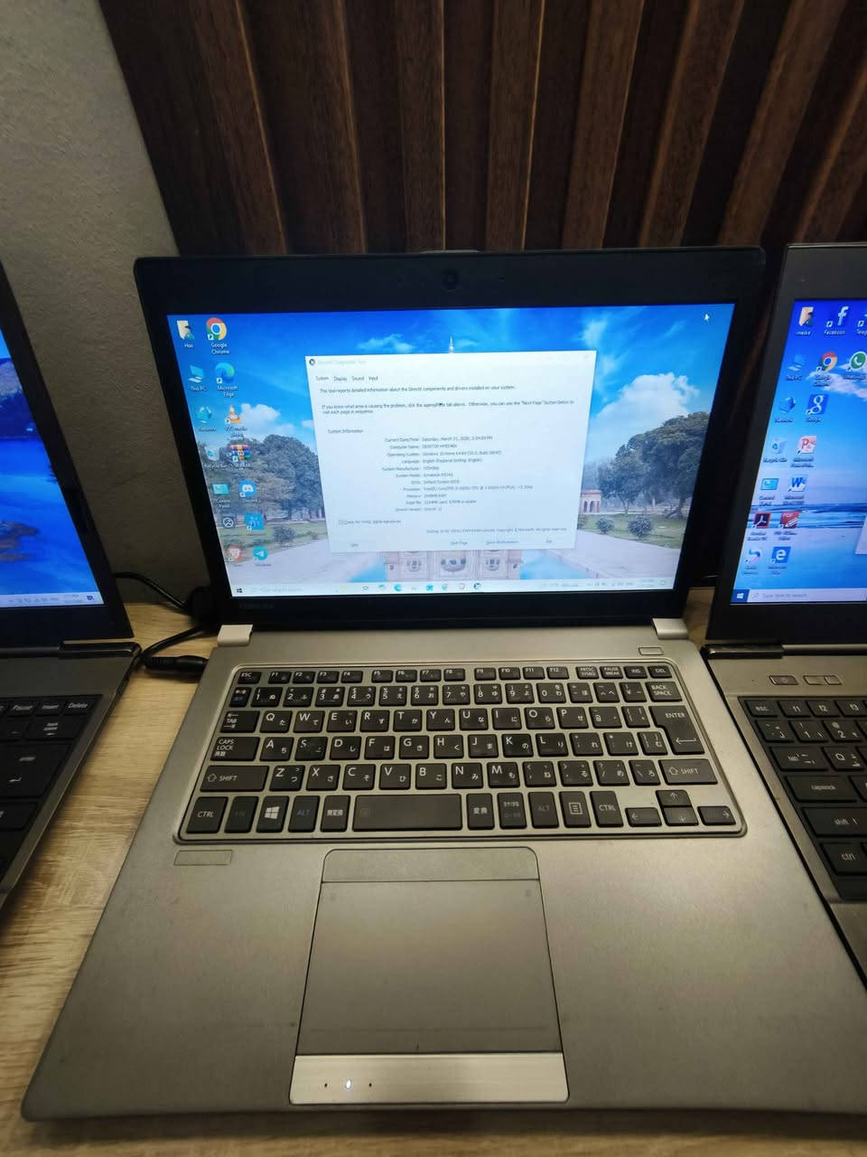 لابتوبات توشيبا 3 قطع كلهن نضيقات فقط بدون بطاريه

يجن مواصفات 
قطعتين 
i5 جيل ثالث 
رام 2
هارد 128
حجم 14
ملحقات كامله مع الشاحنه
سعر القطعه 75 الف

وقطعه 
I5 جيل رابع
رام 2
هارد 128G
حجم 14
ملحقات كامله مع الشاحنه

سعرها 90 الف

ملاحضه ( كلهن بدون بطاريه يشتغلن طبيعي ع الشاحنه )

موجود توصيل داخل بغداد بغداد, العراق


**إذا كنت صاحب هذا الإعلان وتريد حذفه لأي سبب، رجاءا أرسل رسالة إلى الدعم الفني**