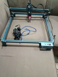 @للجميع cnc للبيع جديدة بدون باكيت مساحه العمل ٤٠٠×٤٥٠ ملم  ليزر 30W ا...