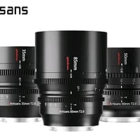 اخواني الاعزاء متوفر عدسات سينمائيه  سيت 3 قطع من شركة  7artisans 35mm...