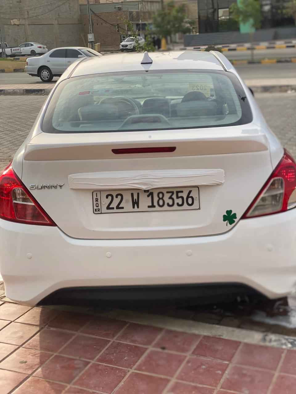 سلام عليكم للبيع نيسان صني موديل 2023 مواصفات صني حلوه شاشه كامره تحكم سترين حاكيه حساسات خلفيه يدات نيكل شباك الجديد نحله مواصفات صني معروفه تخم تاير جديد مانقصهه اي شي سبيراها مانزل كبات شركه بعدهي بيها كتلوكات مال شركه سياره وضع شركه ماشيه 32 بعدهي وضع شركه جاهزه احله من صور رقم اربيل بسم شركه  اتريد تحويل او وكاله مضمونه سياره كفاله عامه عده شبر انه بيدي مسوي كارت بلدور وره جهه العبري باقي كفاله من زلغ شرط شراي يتصل عل رقم وخادم ٠ *********** سعر 113 بيها مجال النجف, العراق
