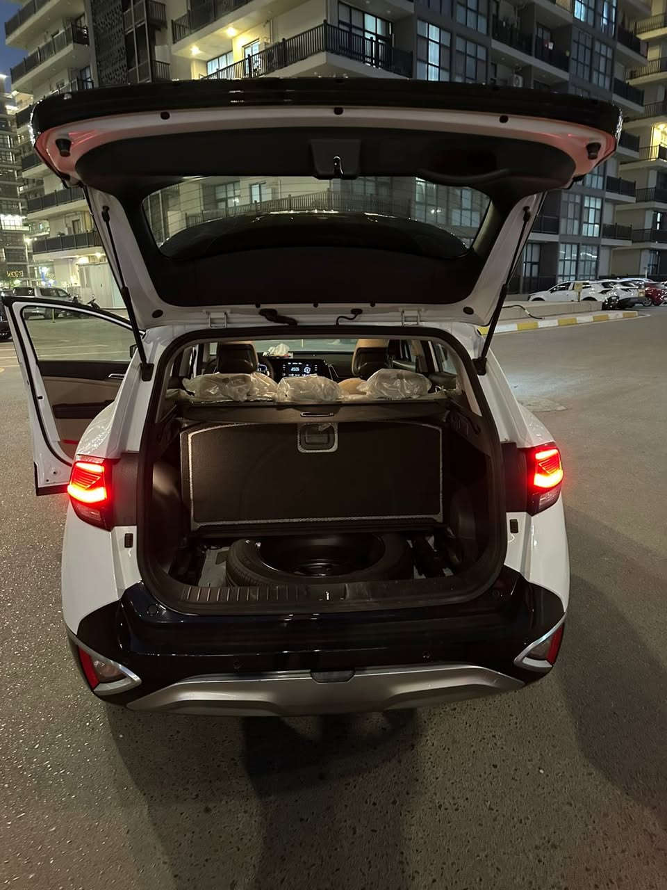 سلام عليكم
سبورتج 2024خليجي سياره 

ماشيه 21الف

كفاله عامه 

رقم بغداد نكليزي 

حساسات اماميه خلفيه

كامرا دوار 

رادار امامي جانبي 

شفتات ستيرن 

مري شفط وشاره 

كشنات كهرباء 

تدفئه مقاعد وستيرن

تحكم ستيرن

تحكم مودات قياده 

هاند بريك بصمه 

تبريد شاشه منفصل سائق وراكب وتبريد خلفي 

عنوان :بغداد حي جهاد 

الاستفسار الاتصال عل رقم

***********

السعر

230وبيها مجال قليل
