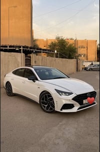سوناتا 2022 ان لاين 2500 تيربوا حادثها خشم البنيد والجاملغ بدون ايرباك...