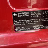 بيع سريع  سكودا فابيا 18 ماشية 157  خليجية بدون صبغ  محرك 1600 اقتصادي...