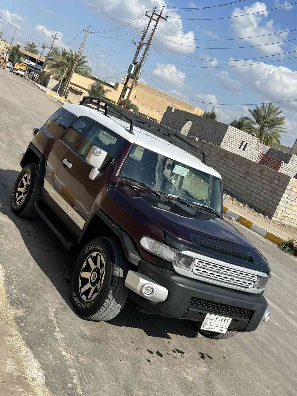 سلام عليكم 
كروزر Fj موديل 2007 محدثه 2020  رقم بغداد مشروع وطني تحويل مباشر 
محرك 6 سلندر بلادي كير اوتماتيك فور ويل صدر امامي خلفي جديد تدفئه تبريد. كهربائيات منضومه زنون بچم كامل ليد  شاشه ويل 18 
صبغ جماليه شرط بدون حادث سياره جديده وأحلى من الصور 
تراي وين مايعجبك. السعر مناسب جداً  135.(مراوس حسب القناعه ) 
مكاني سامراء 
***********
