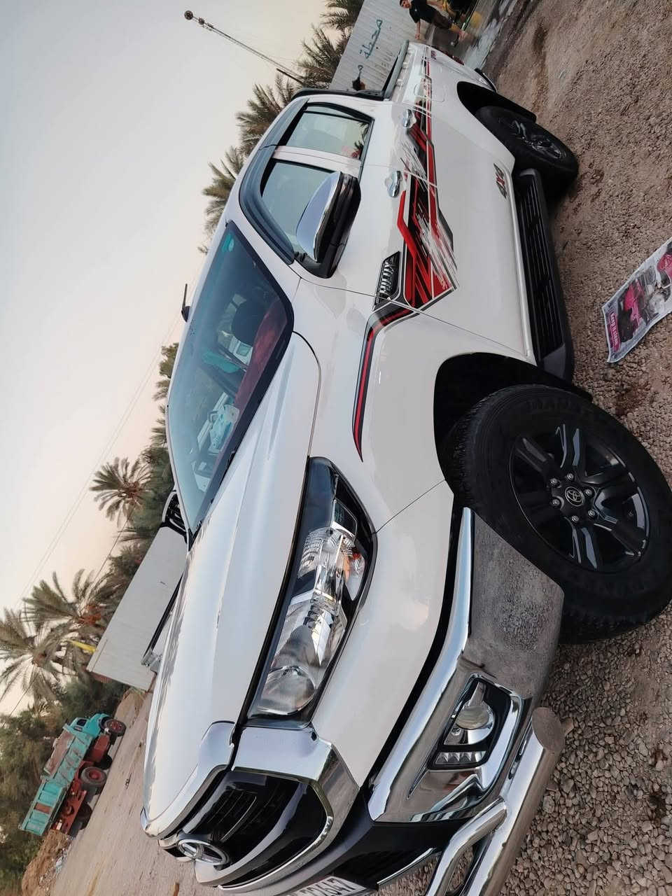 السلام عليكم فور ويل موديل ٢٣ رقم بغداد بأسمي ماشيه ٥٠ مكفوله كفاله عامه شرط السونار الاستفسار على الرقم *********** أبو أيمن العبيدي 315$
