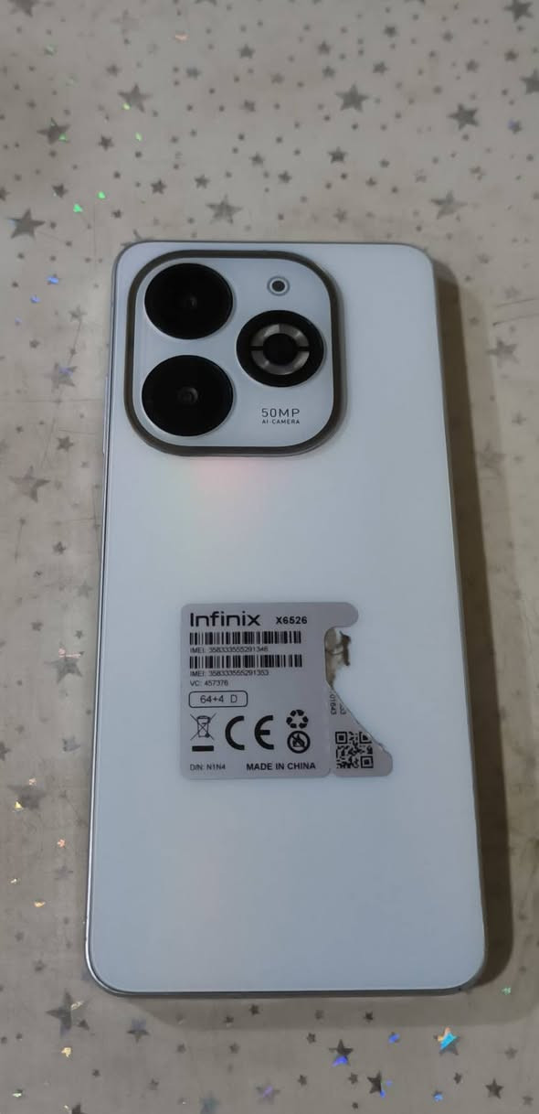 Infinix Smart 8 Plus للبيع
بدون ملحقات

شاشة 6.6 إنج 90Hz

كاميرا 50MP

 بطارية 6000mAh 

 شحن سريع 18W 

بصمة + Face ID

 السعر 70د.ع


**إذا كنت صاحب هذا الإعلان وتريد حذفه لأي سبب، رجاءا أرسل رسالة إلى الدعم الفني**