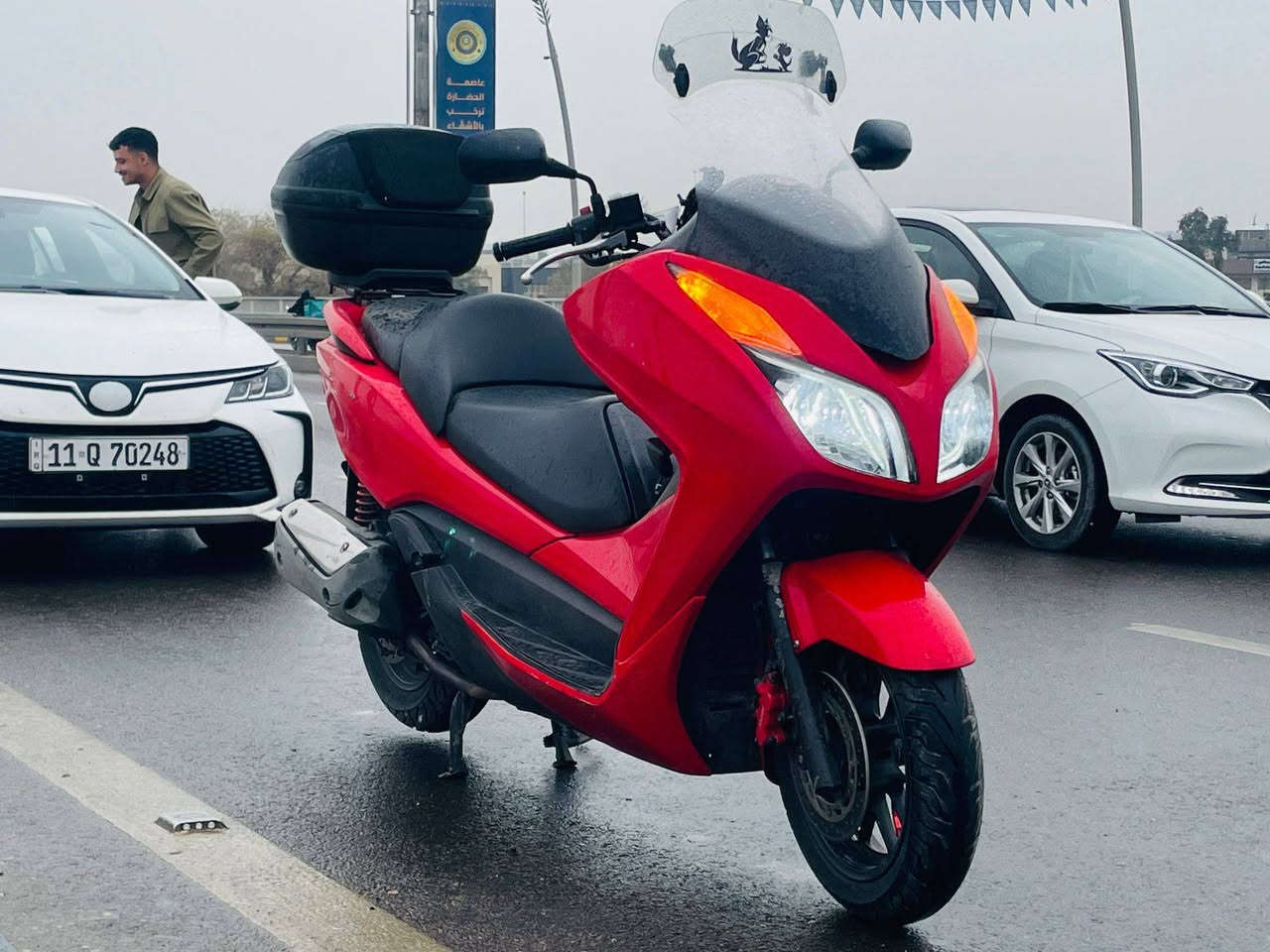 سلام عليكم فورزا 012 كفاله عامه برغي واحد ممفتوح بيه دراجه ماشيه 30 الف وين ميعجبك اطلع بيها تخم تاير جديد امامي + خلفي كلجات بلادي فيتبم بلادي جويتر بلادي نوزل بلادي الدراجه على وضع الشركه كفاله عامه من كلشي اكفله الك من كلشي جيب فيتر وتعال افحص العنوان بغداد السيديه تواصل *********** السعر مليونين و300الف وبيها مجال للطيبين
