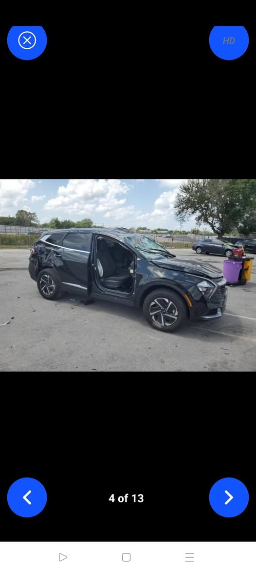 السلام عليكم
كيا سبورتج هايبرد موديل 2023 LX ماشيه 9 الاف حقيقي باميركا تقرير السيارة تعمل وتسير ايرباك استرين ودشبول سليمات كير محرك مكفول لغد وشاصي مكفولات السيارة حاليا بغداد باسمي تحويل ثاني يوم جاهزة تصليح درجة اولى الحادث كما موضح بالصور للاستفسار الاتصال على الرقم التالي السعر 148 وبيها مجال بسيط للشراي 
***********
