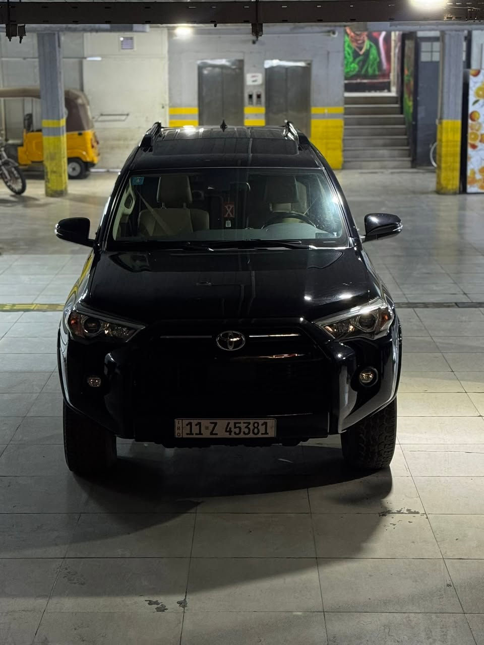 🚗 للبيع: TOYOTA 4RUNNER SR5 (2023) 🚗
المواصفات: SR5 فول مواصفات، فتحة سقف.
​الممشى: 61 ألف كم.
​الإيرباغ: سليم 100% (بدون إيرباغ).
​البودي: مكفولة عدا تبديل قطعة واحدة (الباب الخلفي عكس السائق).
​الوضع: السيارة بحالة ممتازة وجاهزة من كلشي وما بيها أي نقص.
​رقم الشاصي: JTEFU5JR8P5297942
​📞 للتواصل: ***********
​السعر علق بتم ويوصلك خاص
