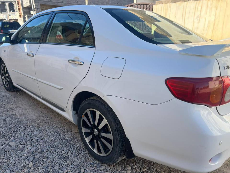 كورلا  خليجي ٢٠٠٩ بغداد دولي بسمي
مكفولة 
محرك كير تدفئة تبريد  شرط
شاشة وكاميرا
ويل كب نقشة جديد 
مكانها تكريت 
سعر ١٢٦
***********
