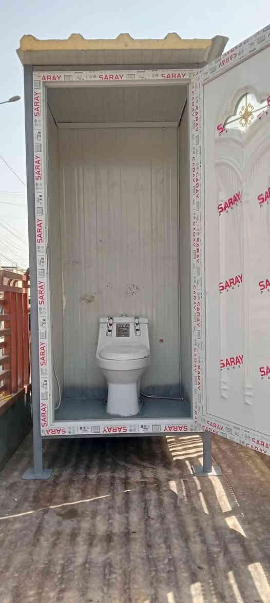 يا الله
يوجد لدينا حمامات وتواليت متنقل انواع القياسات 
مصنوع من السندويج بنل تركي درجه اول وبانسب الاسعارمكاني بغداد الحسينيه استفسار اكثر اتصال 
4 1 1 0 3 2 2 1 7 7 0
