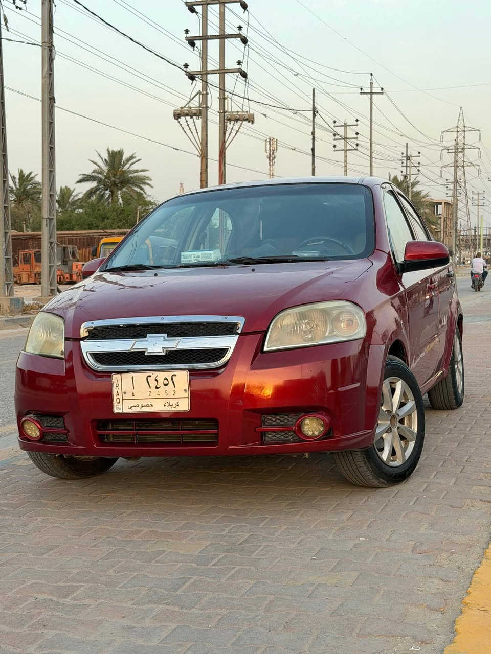 شوفرليت افيو للبيع موديل 2007
حداديه جديده تخم تاير جديد
منظومه تبريد جديده ❄⛄
تدفئه 
مكينه وكير جديدات 
الضرر جاملغ امامي وجامغ خلفي بدون داخل مكان السياره كربلاء 
السعرر (55) وبيه مجااااااال      
      ***********
