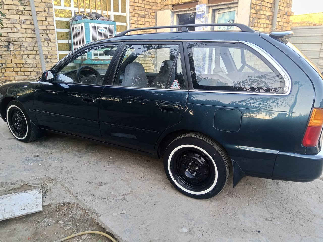 كورله استيشن موديل 95 بغداد دولي مكفوله كص ونقل وظربه محرك وكير وبطاين جدد حداديه جديد السعر 55 وبيه مجال مكان السياره الديوانيه قضاء المهناويه وهذا رقمي *********** او ***********
