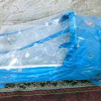 عرض مهد طفل للبيع  جديد مامستخدم السعر 20 ألف بيها مجال التواصل عبر 07...