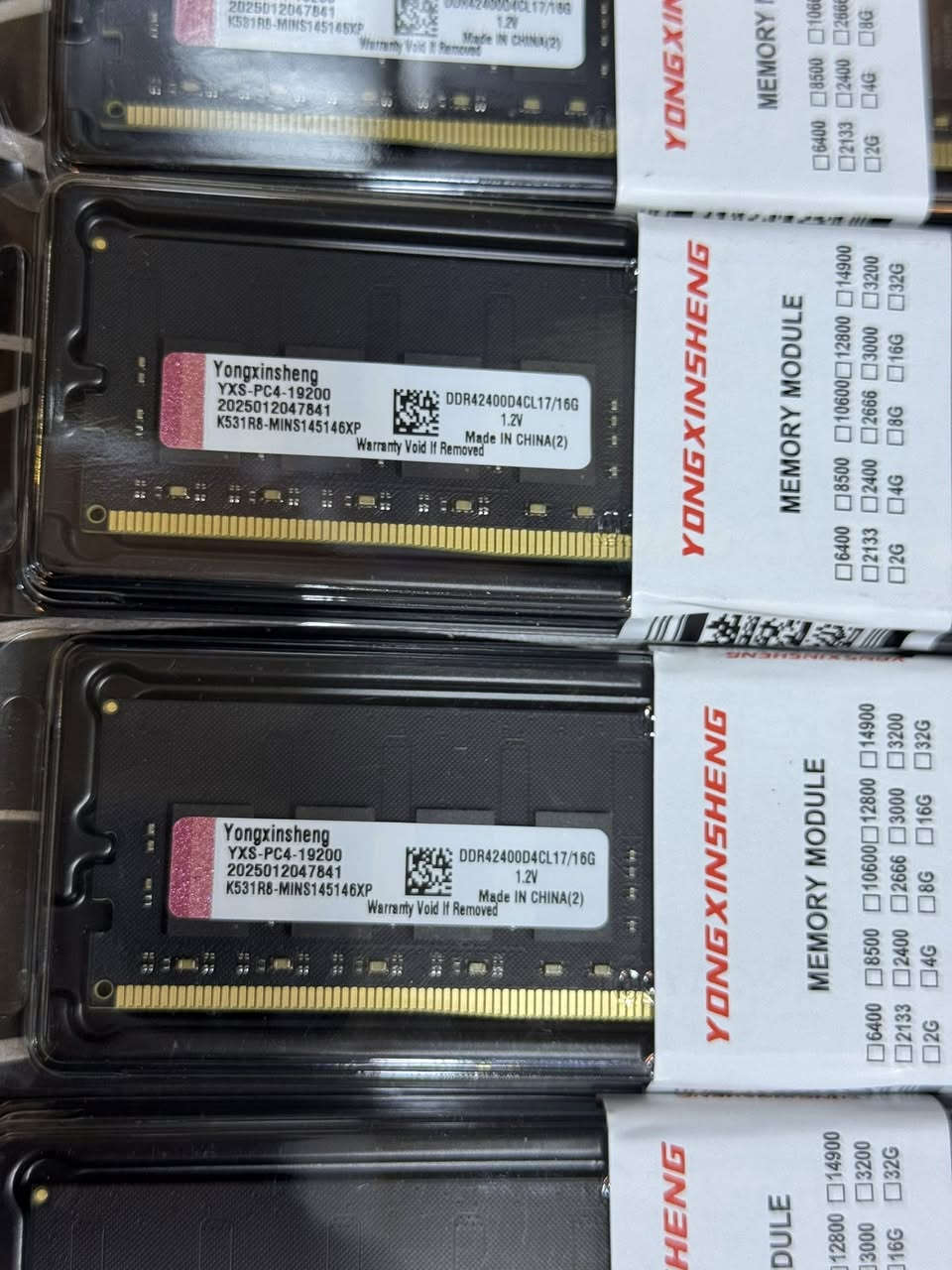 رامات DDR4 متوفر 4 قطع كتبولنة سعر وبل عافية


**إذا كنت صاحب هذا الإعلان وتريد حذفه لأي سبب، رجاءا أرسل رسالة إلى الدعم الفني**