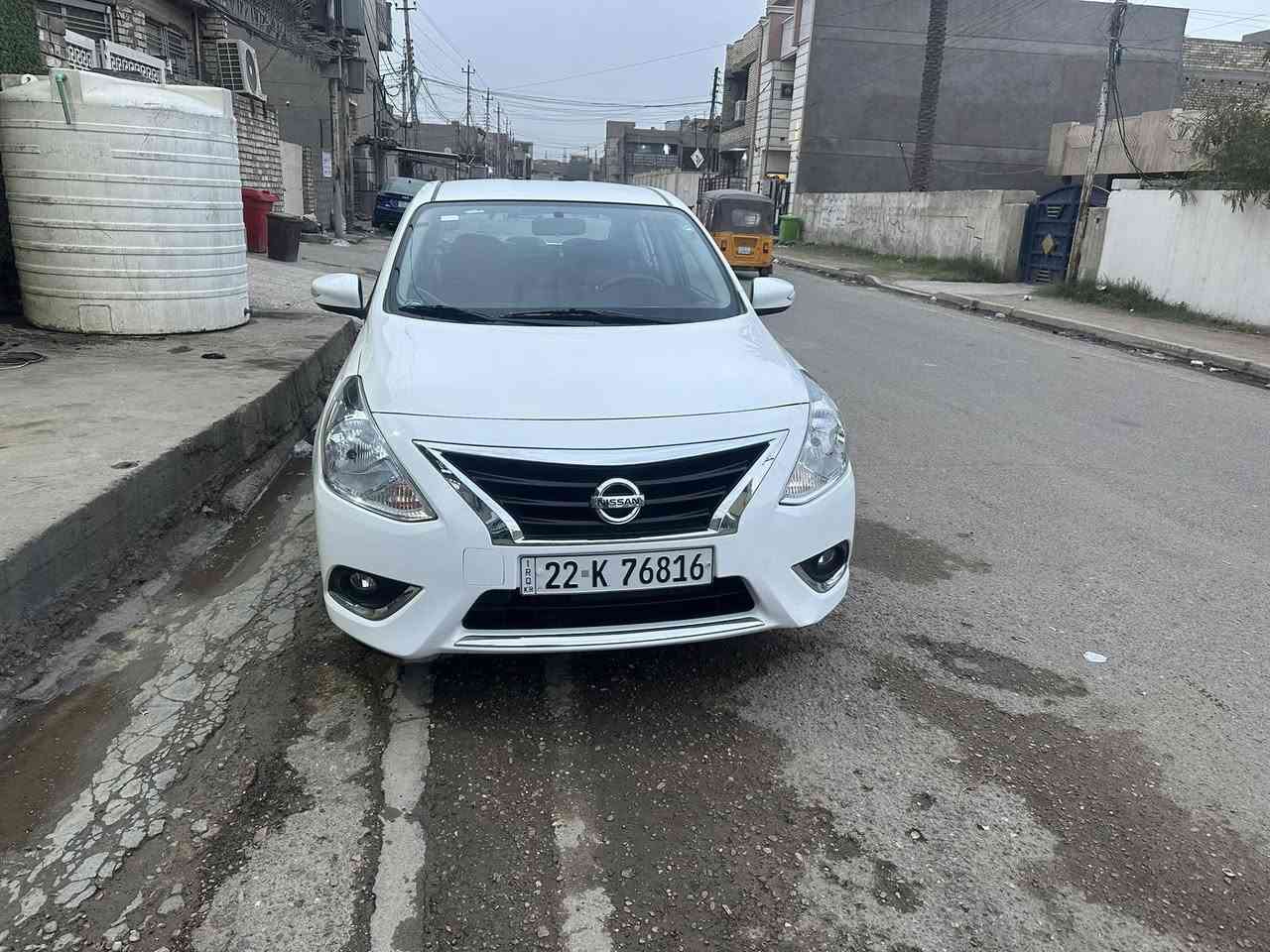 السلام عليكم. 
عندي نيسان سني ٢٠٢٣
ماشيه ٣٦
سياره مكفوله كفاله عامه  السونر ويا الصور 
شاشه كار بلي بلاديه 
كامره 
قطعتين تبريد 
اشاير بل مري 
السبير مالته بعده منازل 
عارضه ١١٧ بيه مجال مكاني بغداد 
رقم الهاتف. ***********
