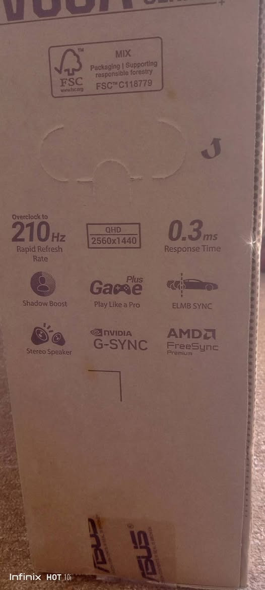 مونيتر شركة ASUS إنتاج 2025
المواصفات مذكوره بالصور 
2K حجم 27 انج
نظافة 100% 
توصيل موجود لكل العراق
السعر 250 الف قفل ...


**إذا كنت صاحب هذا الإعلان وتريد حذفه لأي سبب، رجاءا أرسل رسالة إلى الدعم الفني**