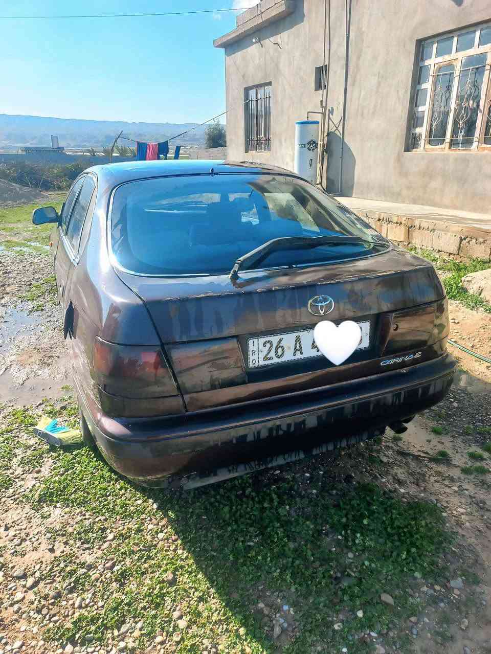 كارينا للبيع كير محرك شرط صدر أمامي وخلفي شرط سياره نظيفه مرتبه رقم دولي سنويه لل ٢٠٢٩ السعر ٣٣ وبيها مجال للگرايب مراوس حسب القناعه 
 الاستفسار اتصل ع الرقم
***********
