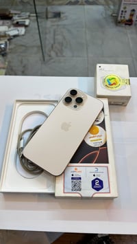 ايفون 16 برو ماكس ٢٥٦ • بطارية ٩٩٪ • استخدام قليل