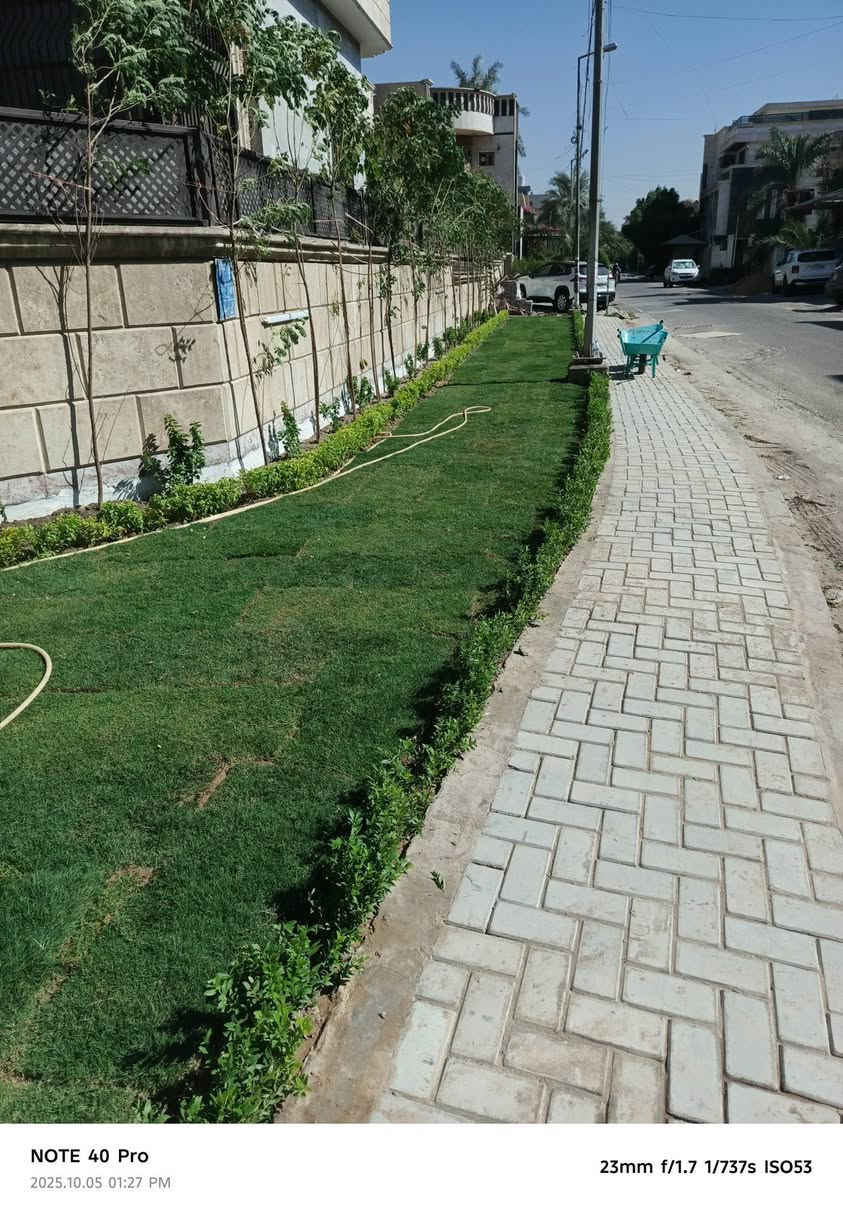 مستعدين لعمل وهندسه الحدائق ***********
