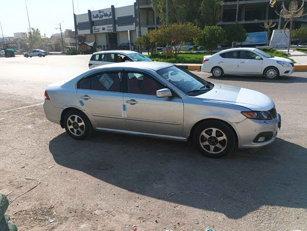 للبيع كيا اوبتما موديل 2010 سياره كير مكينه كفاله تخم تاير ويل جديد تبريد نقص كمبريسر فقط تحويل مباشر مكان سياره حله مركز المدينه السعر (  65  ) ورقه الاتصال ***********
