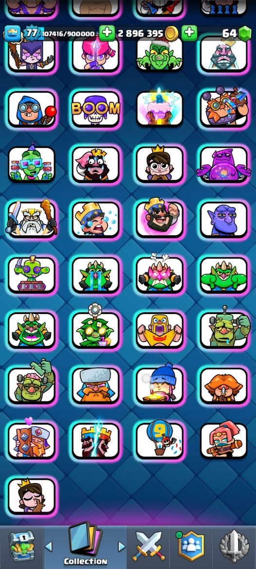 🔥 للبيع حساب كلاش رويال مميز 🔥

المواصفات:
• لفل الحساب: 77
• عدد الإيفو (Evo): 21
• الإيموجيات: 274 إيموجي – بينهم إيموجيات كثيرة نادرة جدًا جدًا 🔥
• 19 بطاقة ماكس
• 42 بطاقة لفل 15
• 19 مظهر للبرج
12000 كأس 
الحساب قوي وجاهز للعب والمنافسة.
السعر: خاص (للجادين فقط) 💰

للتواصل خاص 📩


**إذا كنت صاحب هذا الإعلان وتريد حذفه لأي سبب، رجاءا أرسل رسالة إلى الدعم الفني**