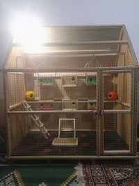 قفص حطاطة • ١٢٠×٦٠×١٥٠ • القائم