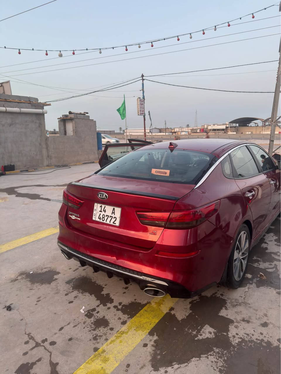 كيا اوبيتما 2019 وارد امريكي رقم بصره باسمي تحويل ثاني يوم
فول مواصفات ماعدا البانوراما الفئه S 
حادثه مدكر خلفي مثل ماموضح بالصوره
محرك 2400 جي دي اي مامفتوح 
العنوان البصره القرنه ***********
مكلف بالنشر البصرة, العراق
