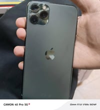 11Pro max ذاكرة 256 البطارية ٧١ الجهاز مكفول ملاحظة فقط الظهر بي كسور ...