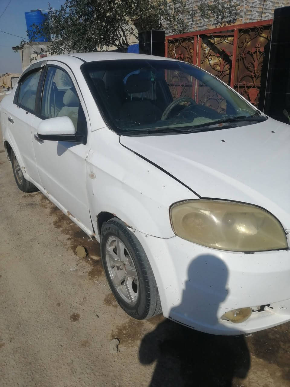 سياره افيو دايو جنترا رقم صدامي مراوس ب سياره كنو صيني ميسان ***********
