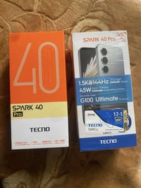 تكنو سبارك ٤٠ برو • ٢٥٦ • رام ٨+٨