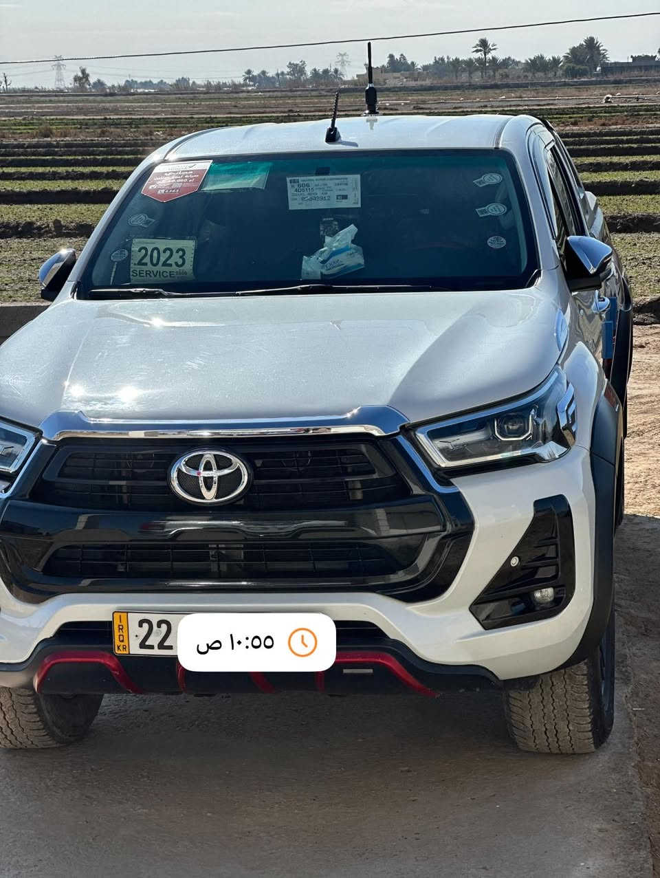 سلام عليكم
تويوتا هايلوكس2023سته سلندر ساس رقم أربيل 

مكفوله كفاله عامه ماشيه70

مواصفات

كشانه تبريد 

نقاط عمياء 

حساسات امامي خلفي 

تحكمات ستيرن

شاشه تدعم ابل كاربلاي واندرويد اوتو

بورمود وايكو مود

تبريد قطعتين 

ثلاجه رادارات جانبية 

شاحن لاسلكي

بصمه تشغيل 

بصمه أبواب 

دخول ذكي

العنوان بغداد اليوسفية ناحية الرشيد 

للتواصل ***********

