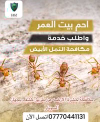 مكافحة الارضة #اتصل_الان 07770441131 بيت - دائرة - مجمعات سكنية - مدرس...