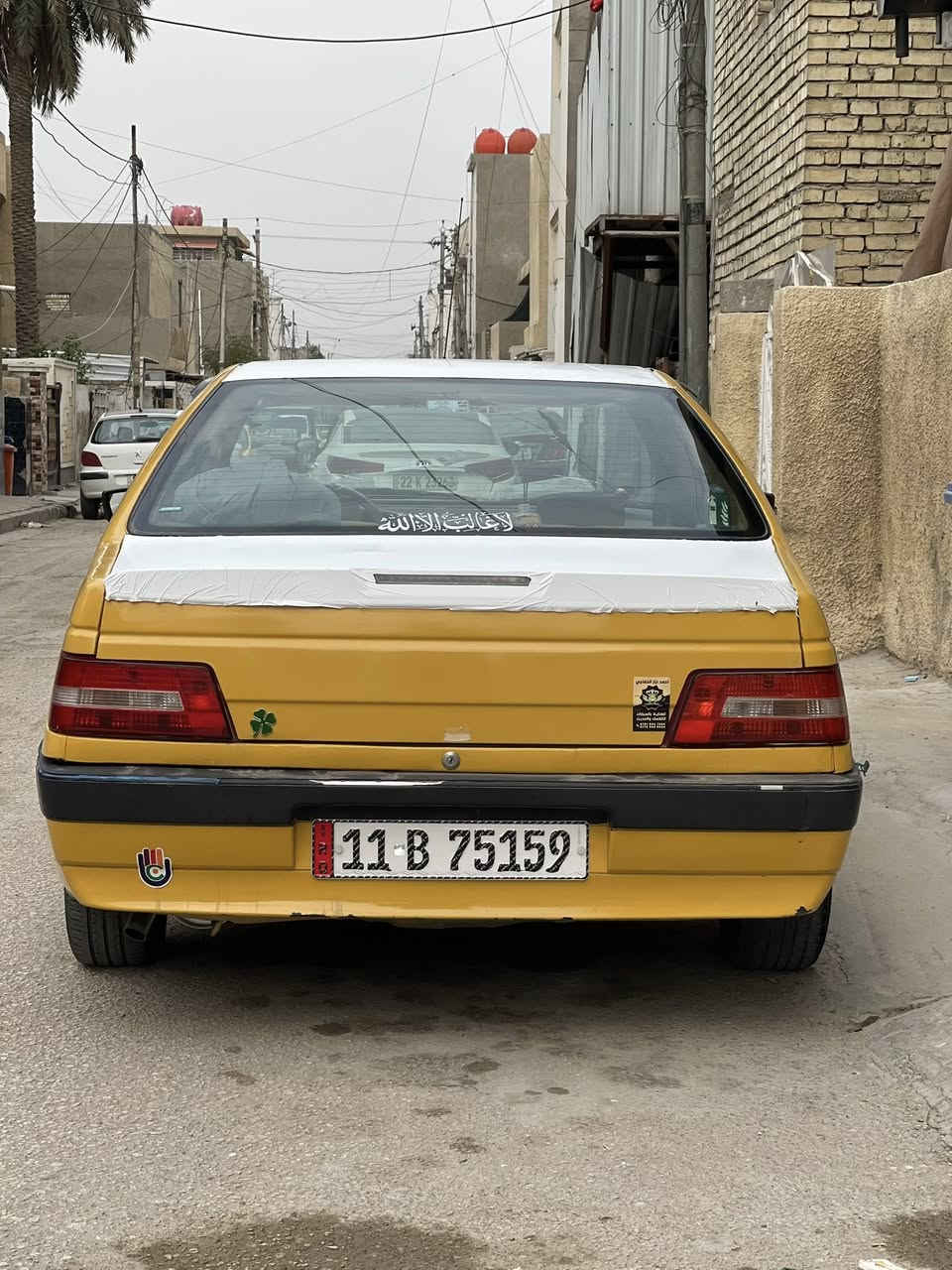 السلام عليكم بيجو 405 لميس موديل 2013مسجله 2012
كير مكينة مكفولات تبريد ثلج

صدر امامي خلفي كله جديد 

تخم تاير جواها جديد 

مصفره هييه وغرامات تحويل ثاني يوم هزتها بعدها جديده

مدوشمه نحله  جديد

عالي ناصي ززننون

بيها صبغ جاملغ خلفي فقط وباقي وضع الشركة

معروضه ب36 وبيها مجال للشراي 

عنوان بغداد الدورة شارع60

***********
