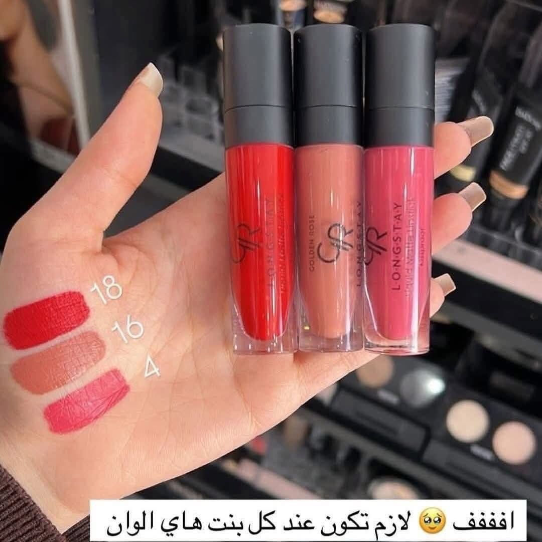 حمر كولدن روز♥️ الاصلي 
حمرة سائلة تدوم طويلا مرطبه ثابته وناشفة ومثالية لا تسبب جفاف الشفاه 💕
السعر 5.000


**إذا كنت صاحب هذا الإعلان وتريد حذفه لأي سبب، رجاءا أرسل رسالة إلى الدعم الفني**