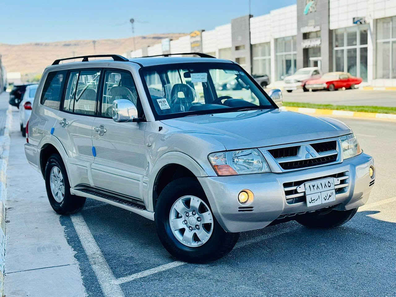 ﷽
‏ ◽️MITISUBISHI PAJERO 2007
باجيرؤ مؤديل 2007 
مواصفات خليجي 

◻️محريك V6 3.000L سته سلندر محريك مرغوب
گير و محريك أكسل بشرط
🔹بدون صوت بدون صرف بدون خلل شرط فحس

◻️سيارة حيل حيلوة جديد
سيارة بدون تعديل بارد  بدون تبديل بدون جراد
🔹بيها { بص بنيت كلير } بدون دواخل بدون أيرباگ

◽️مواصفات خليجي 
🔹{{ ثلاجة - فور ويل - داخل بيجي  - تبريد مركزي - ٧ راكب - مراي شفت  - كاميرا  - فورميكا - بلاجكتور - تحديد سورعة - ويل كپ - بعد هواي مواصفات }}

◽️اربع تاير و ويل جديد سيارة بدون مصروف
🔹سيارة شرط بدون اى نواقص گير و محريك و حدادي و كاهرباى كولة بشرط
🔹سنوي و رقم و هزة  سنوي بأسمي تحويل بشرط
🔹 نفسي يوم / تحويل و كاله حاظر
🔹 مكان_🌆 سليماني

◽️سعر_ 96$
◽️موبايل☎️_ *********** /// ***********
~~~~~~~~~~~~~~~~~~~~~~~~~~~~~
﷽
‏ ◽️MITISUBISHI PAJERO 2007
باجيرؤ مؤديل 2007
مواسفات خليجى ره نگى برونزي

◻️مه كينه V6 3.000 شه ش بستؤن مه كينه مرغوب
🔹گير و مه كينه و ئه كسل و كاره باى به شه رت
سه وت و سه رف و بوخارى نييه به شه رت

◻️سه ياره كه زؤر جوان ماوه ته وه و
🔹بئ ساردو بئ كال بونه گؤراواى نييه به شه رت
🔹( ته نها بونيتى كليره ) بئ ناو گرتن و بئ ئيرباگ

◻️مواسفات خليجي
{{ سه لاجه - ده بل ئه كسل - ناو كريمى  - ته بريد مه ركه زى - سئ ريز كوشن - ئاوينه شه فت  - كاميرا - فؤرميكا  - بلاجكتؤر - تحديد سورعه - ويل كه پ - }}

◻️چوار تايه و ويلى لؤكى بؤ به ستراوه
🔹سه ياره كه يه ك دينار مه سروفى نييه
◽️ته حويل ئه سليه سه ياره كه ته حويل و غه رامه به شه رت
🔹گير و مه كينه و كاره باى وهه موو گيانى به شه رت
شوين🌆: سليماني 

سعر💵:96$
موبايل📲:*********** /// *********** السليمانية, العراق
