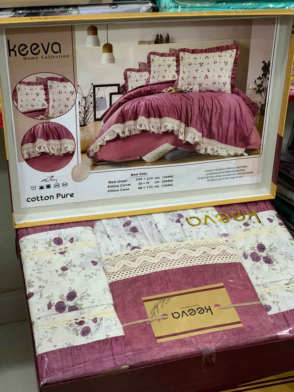 ملاية كيفا 🛌✨
طقم ملاية سرير كبير
مقاس 250*270 جامبو 📏
خامة قطن ناعم ☁️
سعر القطعه جملة 795ج 💰
اقل كمية جملة 8ق 📦
للطلب واتساب 📲 01026278180
تليجرام المكتب https://t.me/ketecar


**إذا كنت صاحب هذا الإعلان وتريد حذفه لأي سبب، رجاءا أرسل رسالة إلى الدعم الفني**