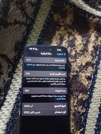 آيفون ١٥ • بطارية ٨٧ • نظيف