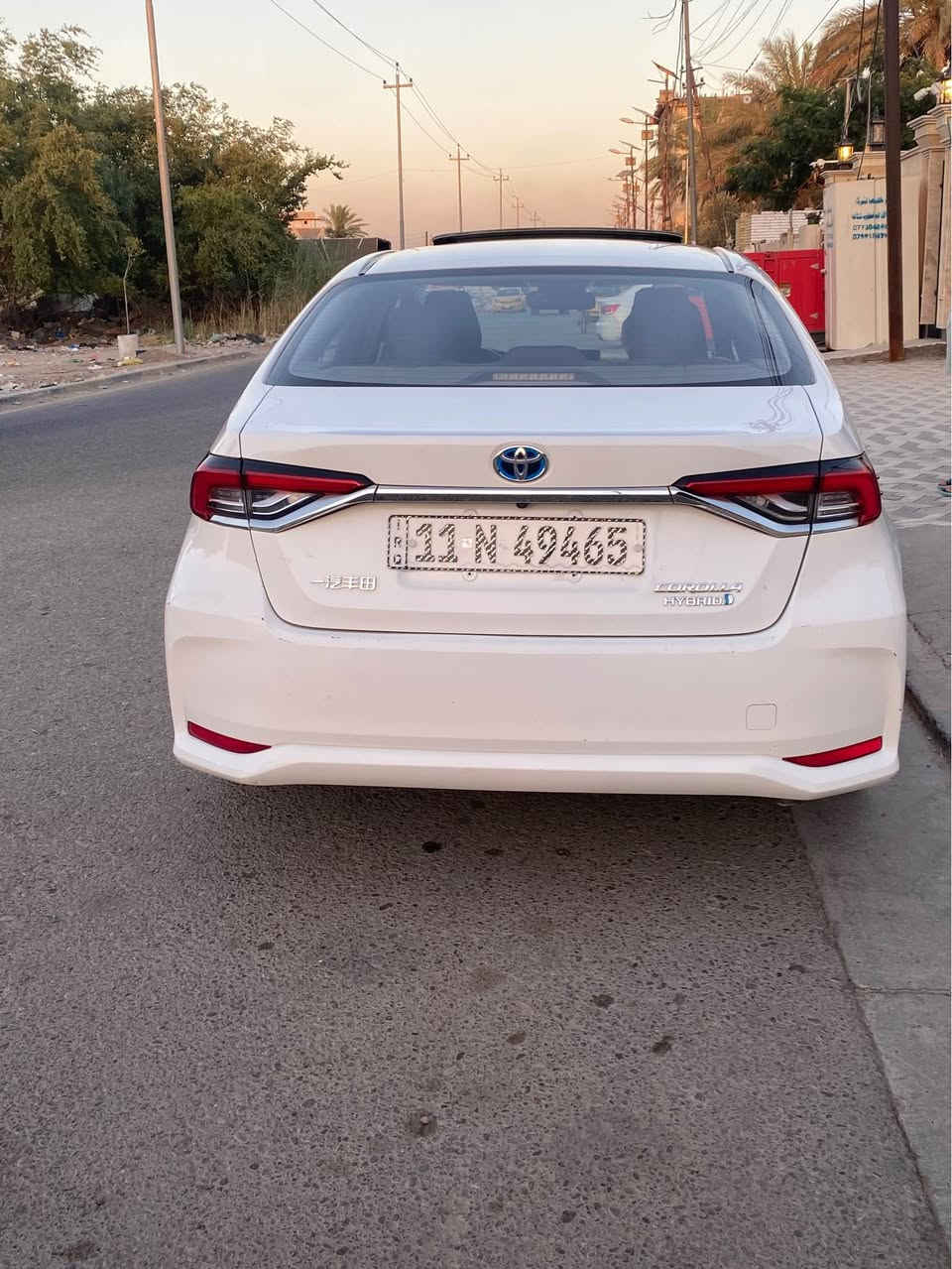 كورلا 23 شكل الخليجي صيني علامة الزركة بيها صبغ بخشم البنيد وبيها رصعات صغار ميبينن بالصوره  مكان السياره بغداد سعر135 مكانها بغداد الغزاليه *********** واتساب بغداد, العراق

