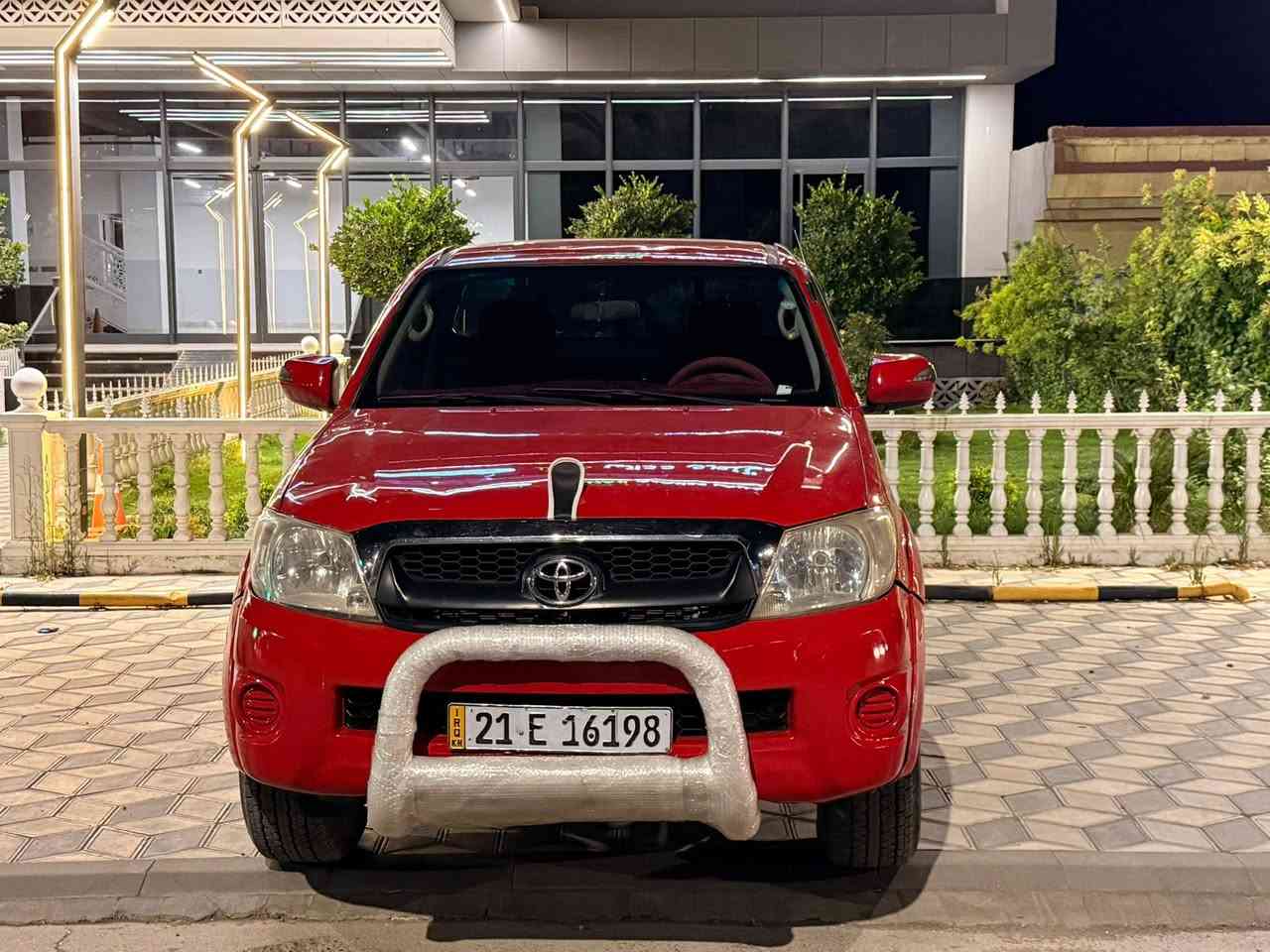 toyota hilux 2011
مەرزیە ٢٠١١ تاک  دەبل ئەکسل بۆ فرۆشتنە 

هەموو گیانی بە شەرتە گئر مەکینە ئەکسل 

سەیارەکە  مەکینە کەی کراوەیە   سەرفو بوخار و سەوتی مەکینە بە شەرت.  ئەکسلو  گئر و دەبل گیر بە شەرت 
 
یەک پەلە بۆیاخە هەیە 

سەیارەکە هەتا بلئی جوانە مالی دۆستە  

سەیارەکە لە سید سادقە 
رقم :: *********** 
تکایە مشتەری نیت چات مەمە لەگەل ریزما ❤️❤️
